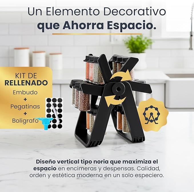 Organizador de Condimentos Spice Wheel