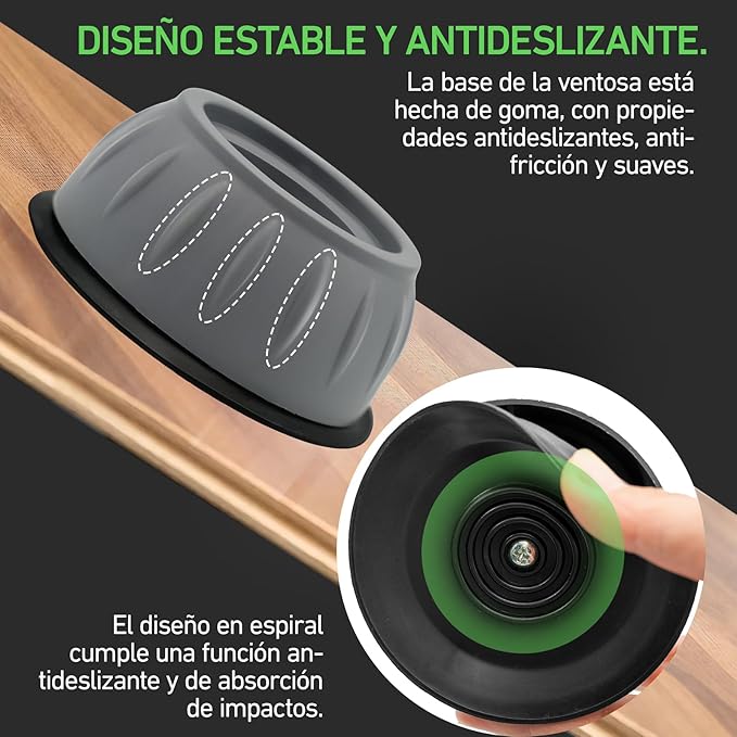 Soportes Elevadores para Muebles (Pack x4)