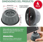 Soportes Elevadores para Muebles (Pack x4)