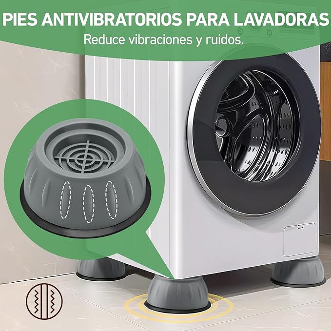 Soportes Elevadores para Muebles (Pack x4)