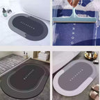 Alfombra Antideslizante p/ Baño - 2x1