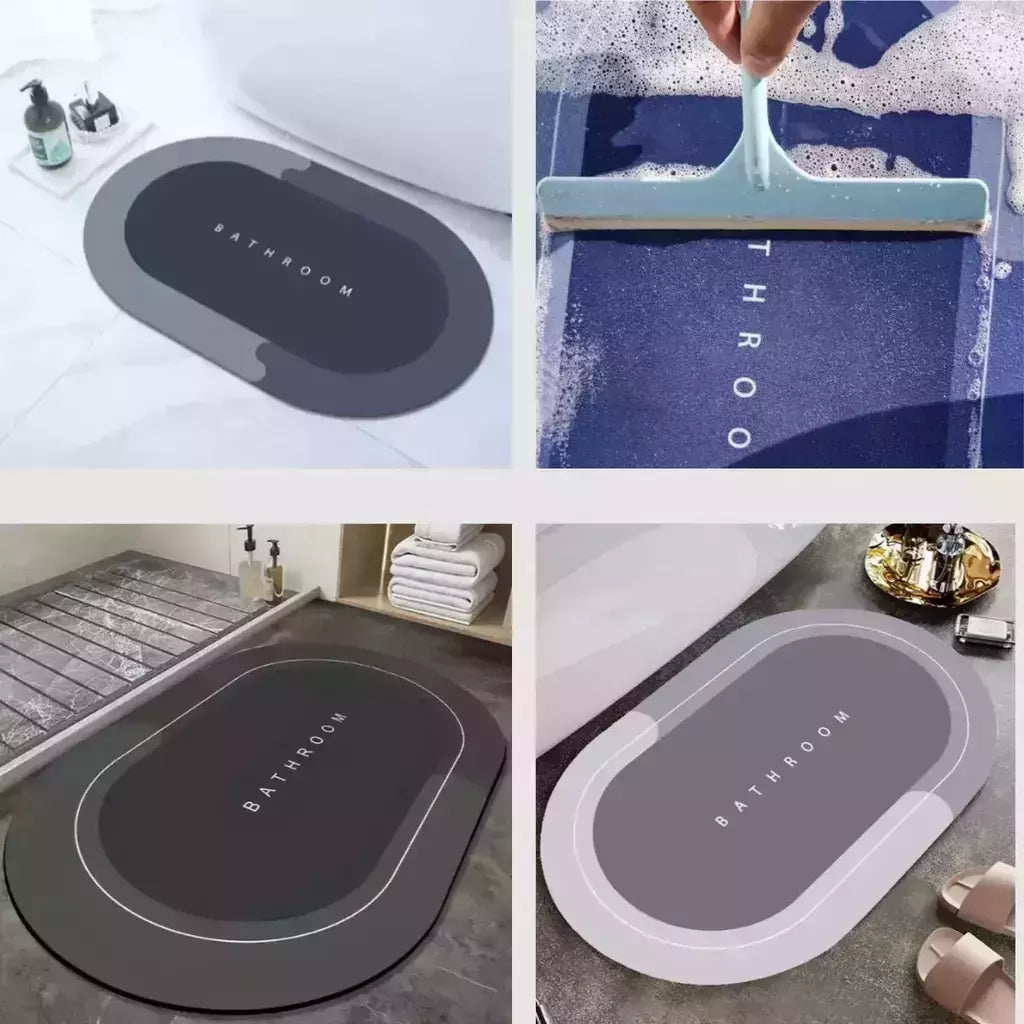 Alfombra Antideslizante p/ Baño - 2x1