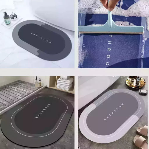 Alfombra Antideslizante p/ Baño - 2x1