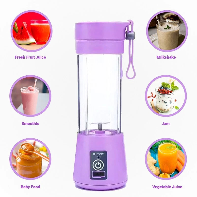 Mini Licuadora Portátil Recargable