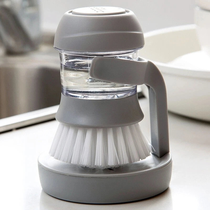 Cepillo Lavaplatos con Dispensador