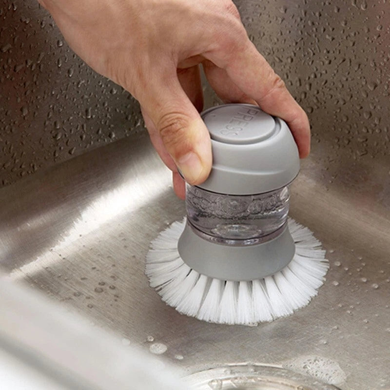 Cepillo Lavaplatos con Dispensador