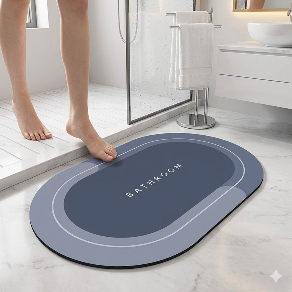 Alfombra Antideslizante p/ Baño - 2x1