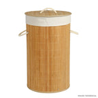 Cesta de Ropa Estilo Bambú